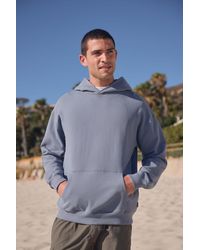 Mountain Warehouse - 'Icon' Logo Drop Shoulder Hoodie With Kangaroo Pocket Warm Sweatshirt Cotton - Lyst