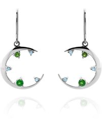 Orphelia - 'Eline' 925 Sterling Drop Earrings - Lyst