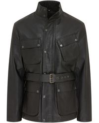 Infinity Leather - Lamb Safari Parka Jacket - Lyst