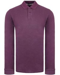 Weekend Offender - Austin Dark Grape Polo Shirt - Lyst