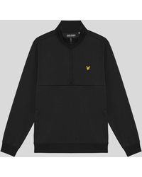Lyle & Scott - Windproof 1/2 Zip Midlayer - Lyst