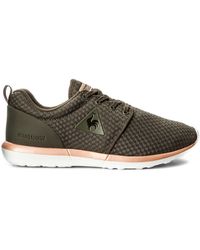 Le Coq Sportif - Dynacomf Feminine Mesh Dark Trainers - Lyst