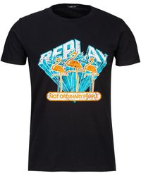Replay - T-shirt Basic Trui 30/1 - Lyst