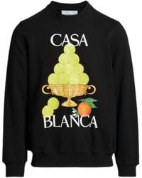CASABLANCA - La Corbeille D'Oranges Sweatshirt - Lyst