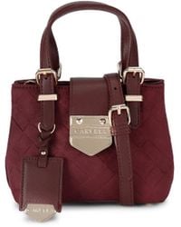Carvela Kurt Geiger - Suedette Maria Micro Weave Bag - Lyst