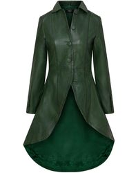 Infinity Leather - Gothic Full Length Victorian Coat - Lyst