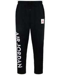 Nike - Air Jordan Standard Fit Stretch Waist Track Pants Dd0396 010 Cotton - Lyst