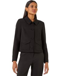 Roman - Smart Buttoned Pocket Jacket - Lyst
