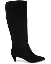 KG by Kurt Geiger - Suede Tansy High Leg Boots - Lyst
