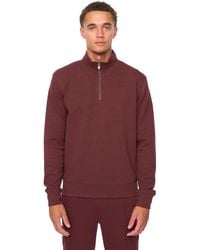 Duck and Cover - Slellmoore Quarter Zip Sweatshirt - Lyst
