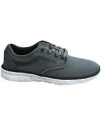 Vans - Iso 2 Mesh Pewter Trainers Lace Up Shoes Textile 184Gsq D34 - Lyst