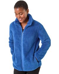 Roman - Soft Sherpa Fleece Jacket - Lyst