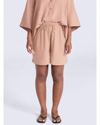 Mountain Warehouse - 'Nova' Linen Shorts Regular Fit Breathable Summer Bottoms - Lyst