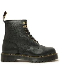 Dr. Martens - Dr 1460 Bex Faux Fur-Lined Leather Boots - Lyst