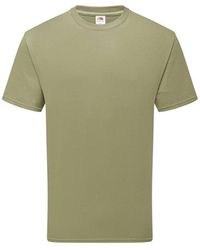 Fruit Of The Loom - T-Shirt Für Herren/Damen (Klassisch Olivgrün) - Lyst