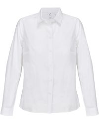 Sol's - Ladies Bailey Poplin Long-Sleeved Shirt - Lyst