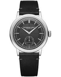 Raymond Weil - Millesime Watch 2930-Stc-60001 Leather (Archived) - Lyst