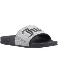 Juicy Couture - Ladies Donna Diamante Sliders - Lyst