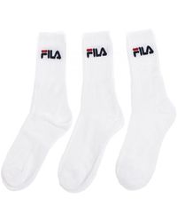 Fila - Pack-3 High-Top Socks F9505 - Lyst