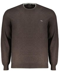 Harmont & Blaine - Rundhals Trui Bruin Melange - Lyst