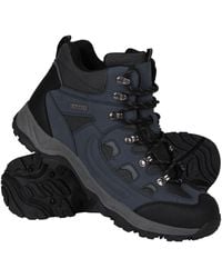 Mountain Warehouse - 'Adventurer' Isodry Boots Cushioned Footbed Breathable Waterproof Hiking Shoes - Lyst