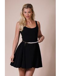 SVNX - Braided Pearl Chain Belt - Lyst