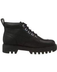 Kickers - Kizziie Higher Boots Leather - Lyst