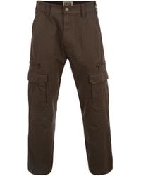 KAM Jeanswear - Kam Cargo Pants For Pockets Relaxed Fit Trousers - Lyst