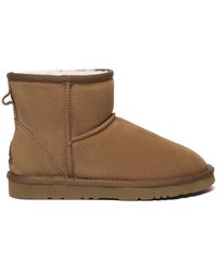 EverAu Australia - Ever Au Ostrich Leather Short Boots - Lyst