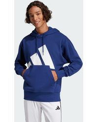 adidas Originals - Essentials Big Logo French Terry Hoodie - Lyst
