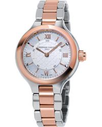 Frederique Constant - Frédérique Horological Smartwatch Watch Fc-281Wh3Er2B Stainless Steel (Archived) - Lyst