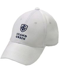 Island Green - Logo Curved Peak Golf Hat - Lyst