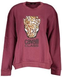 Roberto Cavalli - Polyester Sweatshirt - Lyst