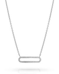 Orphelia - 'Charm' 925 Sterling Necklace - Lyst