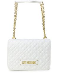 Moschino - Love Handbag With Clip Fastening - Lyst