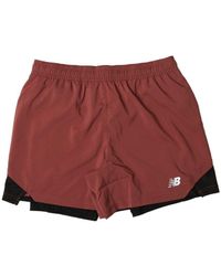 New Balance - Accelerate Pacer 5 Inch 2-In-1 Shorts - Lyst