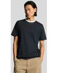 Lyle & Scott - Superfine Cotton Contrast T-Shirt - Lyst