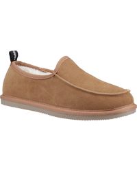 Hush Puppies - Charles Suede Slippers Material_Suede - Lyst