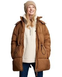 Joules - Holsworth Padded Quilted Hooded Winter Coat - Lyst