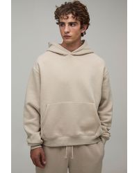 BoohooMAN - Essential Oversized Boxy Over The Head Hoodie - Lyst