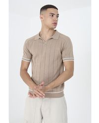 Brave Soul - 'Menton' Short Sleeve Open Collar Polo Shirt - Lyst