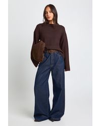 Boohoo - Super Soft Crew Knitted Jumper - Lyst