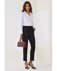 Hiccup - High Waist Straight Leg Pants - Lyst