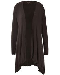 Phase Eight - Dipped Hem Light Knit Cardigan - Lyst
