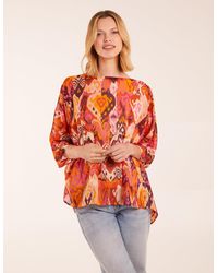 Blue Vanilla - Floaty Oversized Kimono Blouse - Lyst