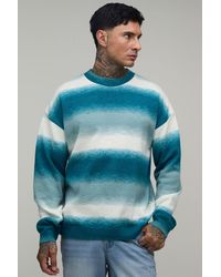 BoohooMAN - Tall Relaxed Ombre Knitted Jumper - Lyst