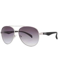 Kenneth Cole - Gray Metal Sunglasses - Lyst