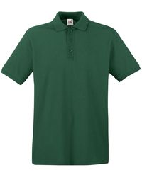 Fruit Of The Loom - Premium Short Sleeve Polo Shirt - Lyst