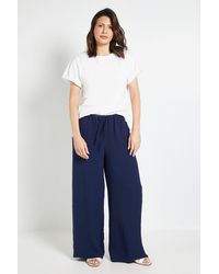 Wallis - Drawstring Woven Trouser - Lyst