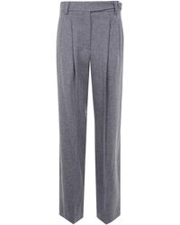 Brunello Cucinelli - Wool Trousers - Lyst